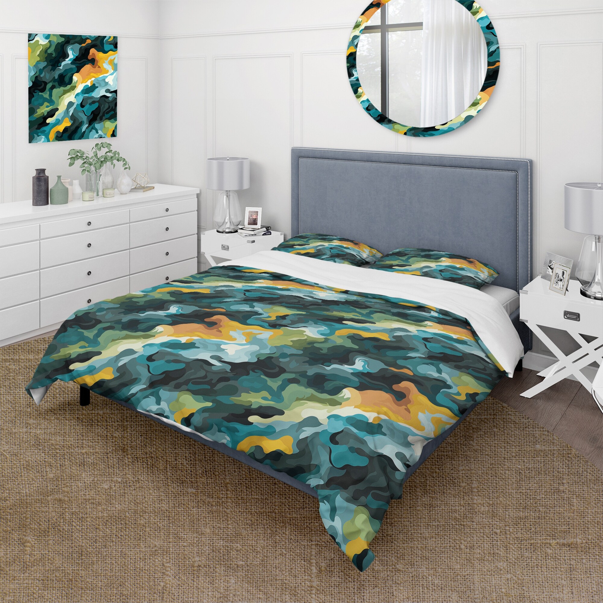 Blue Camouflage Duvet Covers and Sets Bed Bath & Beyond